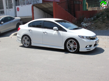 2012 honda civic özel tasarım yan macpiel